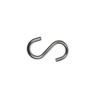 Open S-hook Wire 4mm