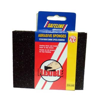 Safeline Flexible Abrasive Sponge - Coarse - Pack of 2