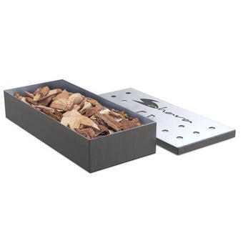 Sahara Stainless Steel BBQ Smoker Box for Gas Grills – Wood Chip Infuser for Smoky Flavour