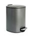 Santorini Pedal Bin Platinum - 5L