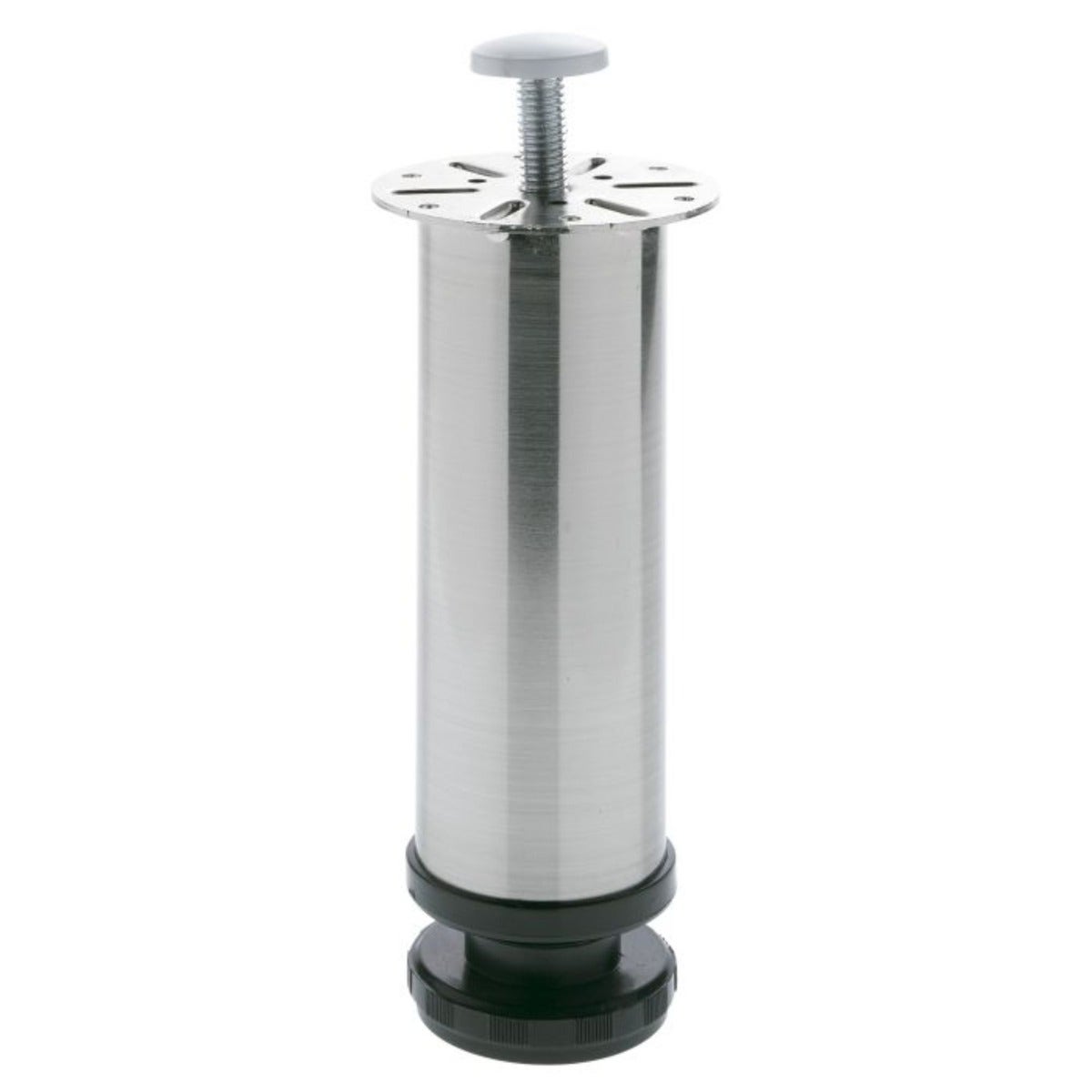 Satin Chrome Furniture Leg - 4 pieces
