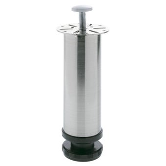 Satin Chrome Furniture Leg - 4 pieces