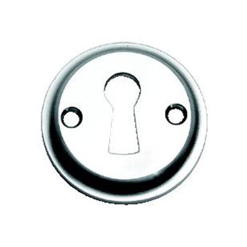 Satin Chrome Tudor Open Escutcheon
