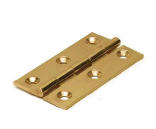 2 1/2"  Brass Butt Hinge