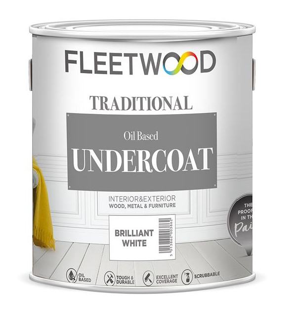 Fleetwood 5 Ltr Oil based Undercoat Brilliant White
