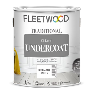 Fleetwood 5 Ltr Oil based Undercoat Brilliant White