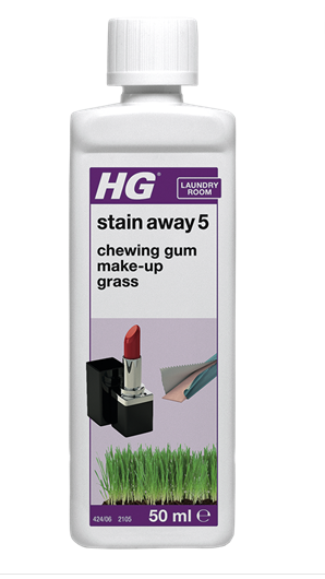 HG Stain Away - No 5 - Make-Up, Grass, Pollen, Marker Pen, Chewing Gum - 50ml