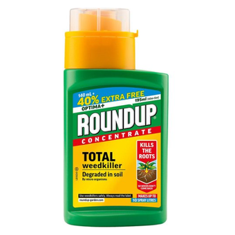 Roundup Concentrate Weed Killer - 140ml + 40% extra free