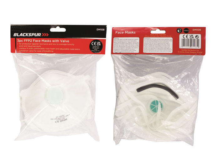 3 Piece Dust Mask 