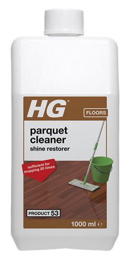 HG Wash & Shine Parquet Gloss Cleaner - 1L (No. 53)