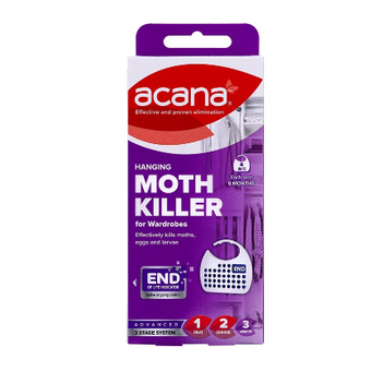 Acana Hanging Moth Killer and Freshener - 4 Pack