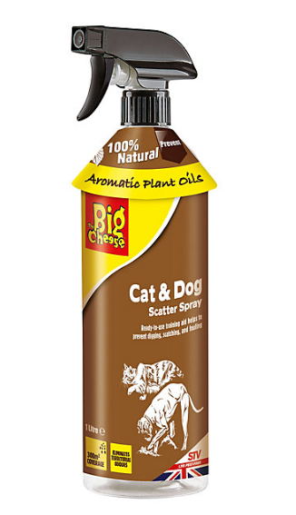 Big Cheese Cat and Dog Scatter Repellant Spray - 1L