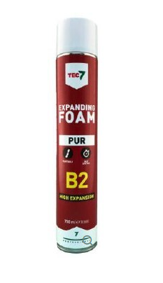 TEC7 PUR B2 Expanding Foam – 750ml
