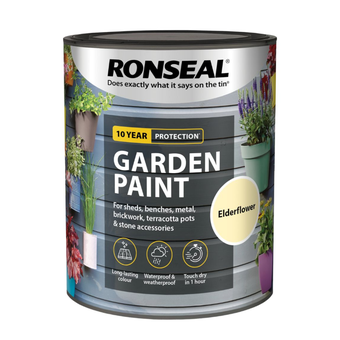 Ronseal Garden Paint Elderflower 750ml