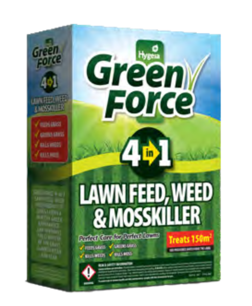 Hygeia Green Force Lawn Feed, Weed & Mosskiller