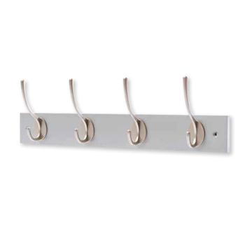 4 Hook Cream Hat & Coat Rack