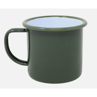 Enamel Mug 8cm - Green