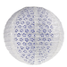 Lacy Paper Lamp shade - 30cm (12") - Blueberry