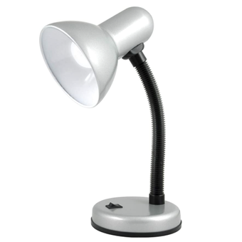 LLOYTRON 35w 'Classic' Flexi Desk Lamp - Silver