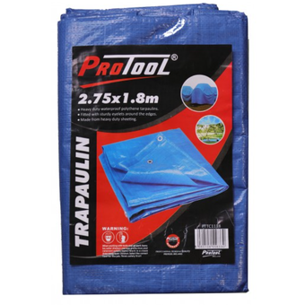 Hilka Multi-Purpose Polythene Woven Tarpaulin - 9ft x 6ft