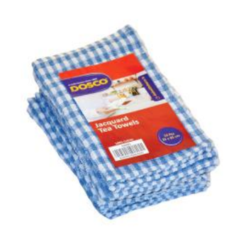 Dosco Jacquard cotton tea towel - single