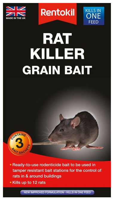 Rentokil Rat Killer - 3 Sachets