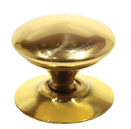 Cupbrd Knob 1.5in Brass