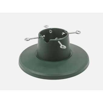 Green christmas tree stand
