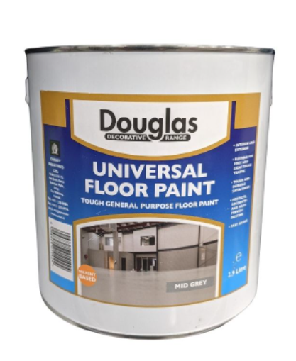 Douglas Concrete & Floor Paint - Mid Grey  2.5L