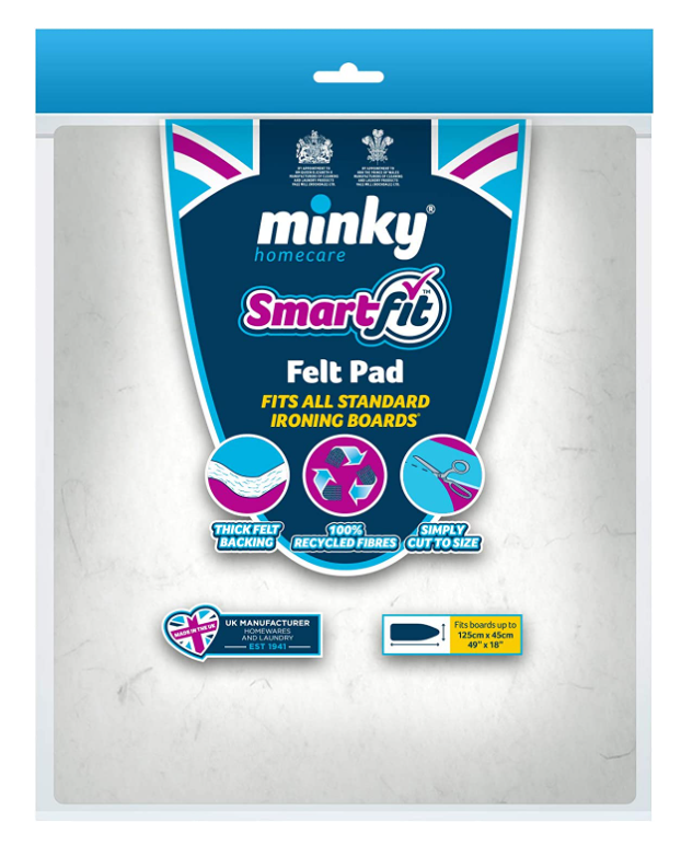 Minky Smartfit Felt Pad - For Ironing Board Cover 125 x 45cm