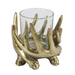 Antler tealight holder Gold - Large