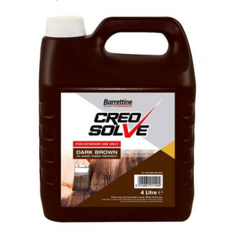 Barrettine Creosolve Dark Brown 4Ltr