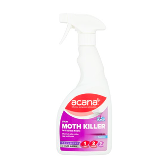 Acana Fragranced Carpet & Fabric Moth Killer - 500ml - Fresh Linen scent