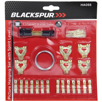 Picture Hanging Set With Spirit Level