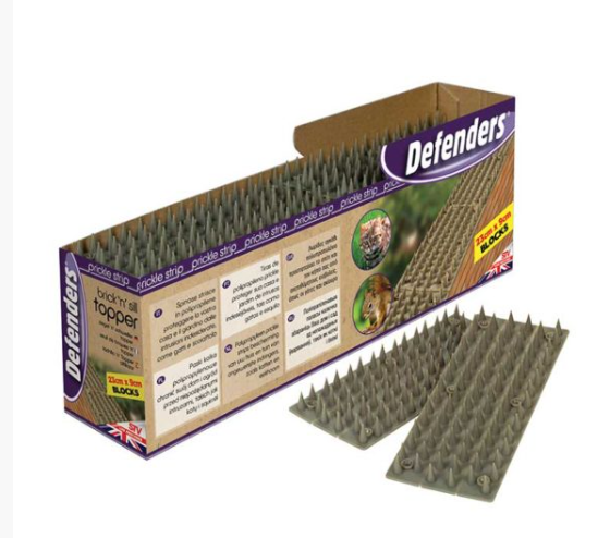 Defenders Prickle Strip Brick 'N' Sill Topper (for Cats & Squirrels)