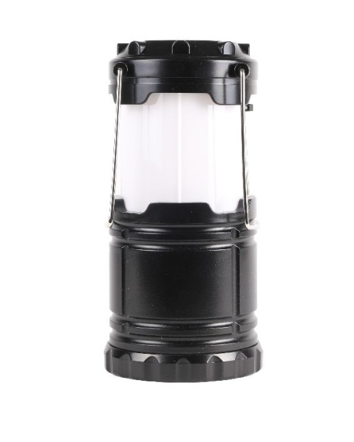 2-in-1 flame effect camping lantern