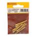Centurion 1.5" x 6 Slotted Brass CSK Woodscrews - Pack Of 7