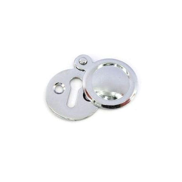 Securit Victorian Chrome Covered Escutcheon - 35mm