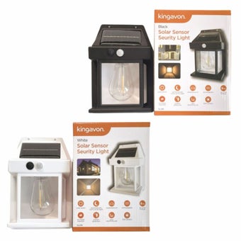 Kingavon Solar Sensor Security Light