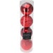 Red Christmas Baubles 150mm – Elegant Large Ornaments for a Luxurious Festive Display I Set of 4