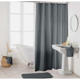 Shower Curtain - With Hooks
