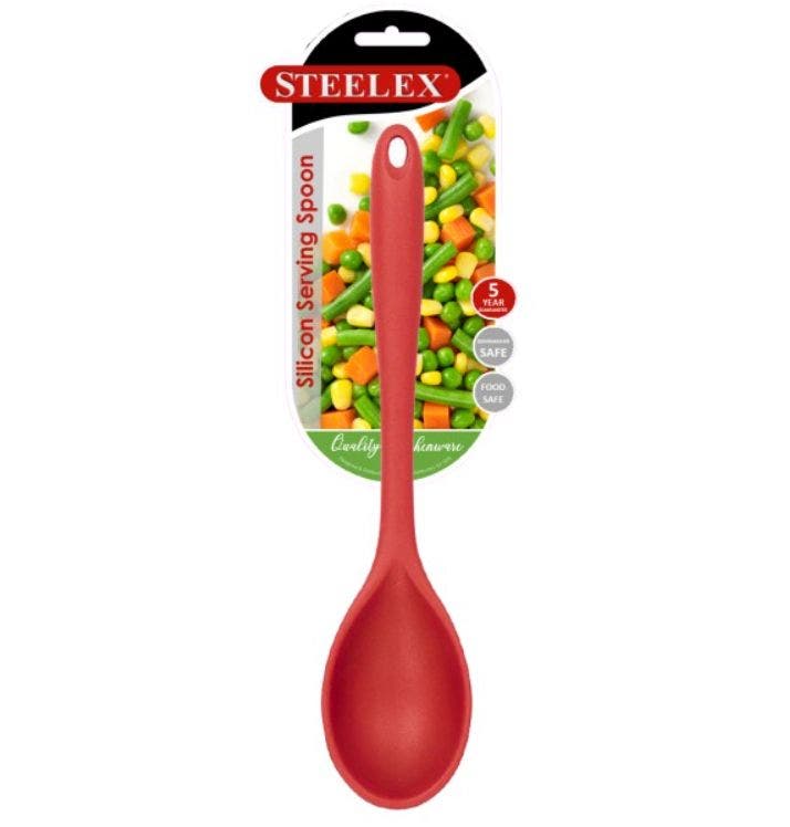 Steelex Silicone Serving Spoon 
