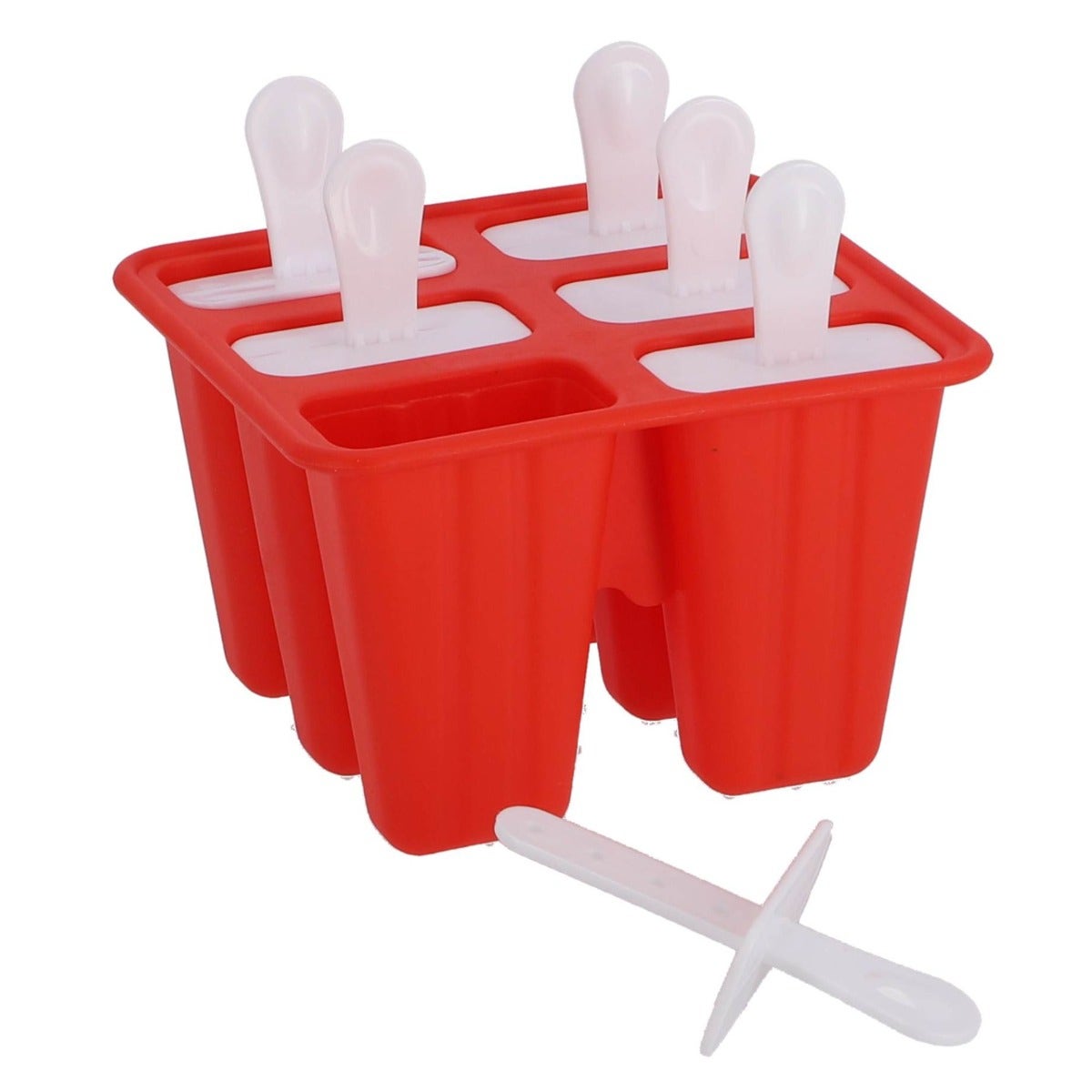 Silicone Ice Lolly Moulds I Assorted Colours I 6 Piece