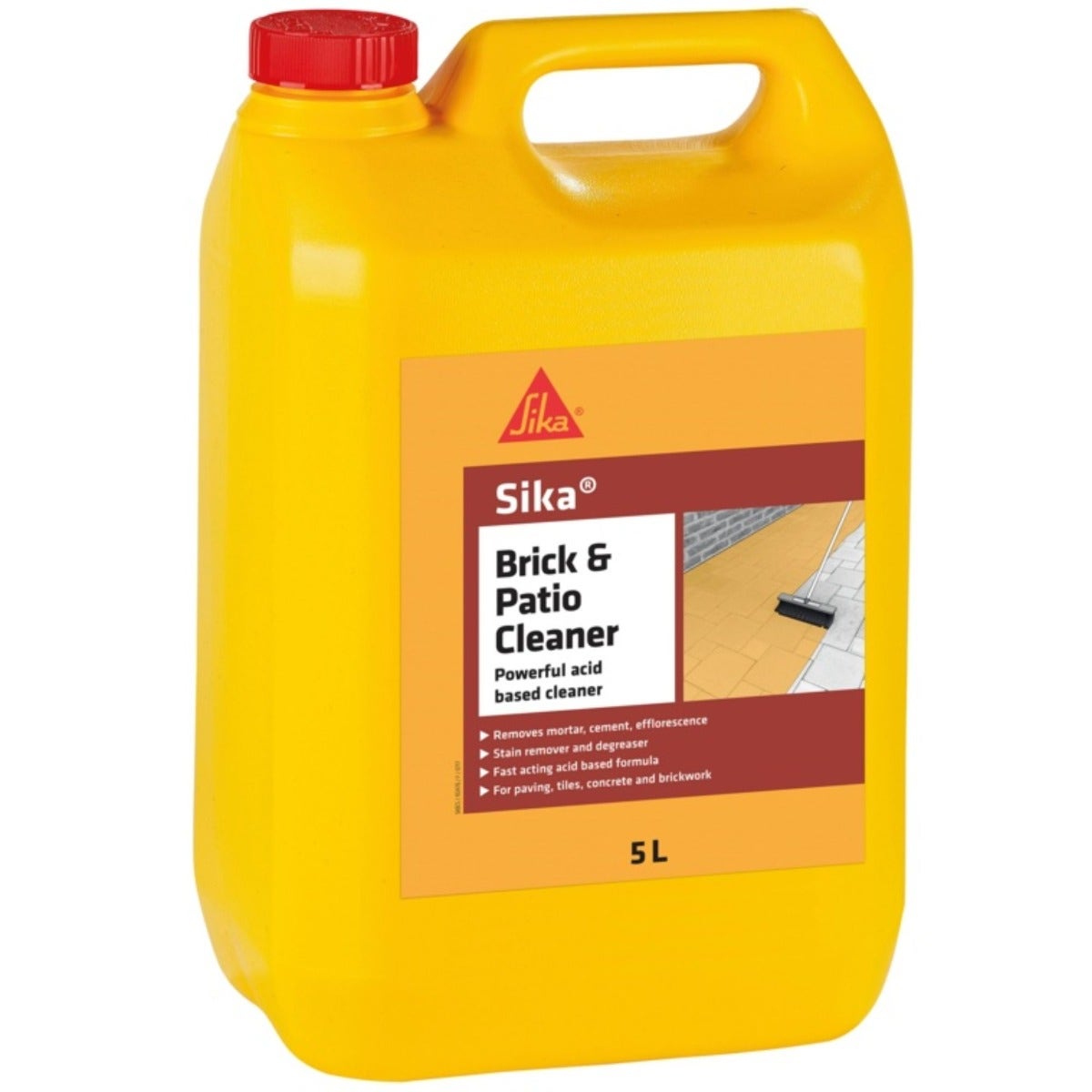 Silka Brick & Patio Cleaner 5L Clear
