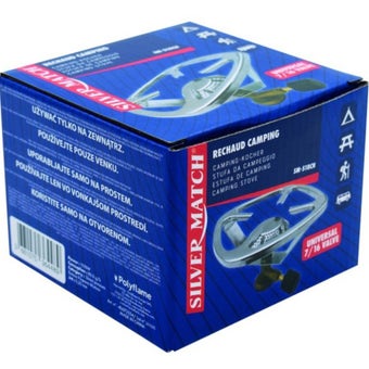 Silver Match Portable Camping Stove – Universal 716 Valve for Easy Outdoor Cooking