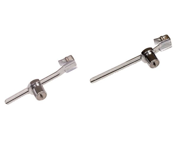 Showcase Lock 140mm Nickel Plated