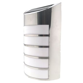Buy a Hofftech Solar LED Stainless Steel Wall Light Online in Ireland at Lenehans.ie Your Outdoor Lighting & DIY Products Expert