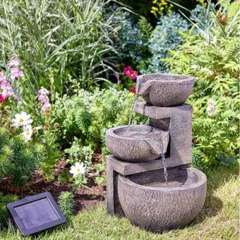 Solar Genoa Cascade Water Feature