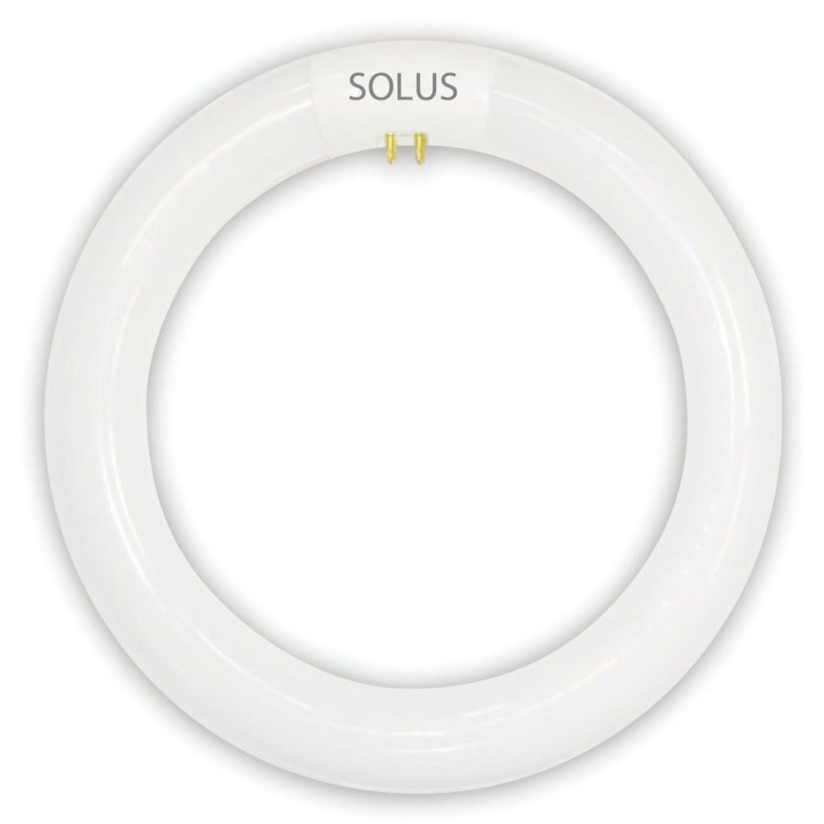 Solus 22W T9 Circular Fluorescent Tube G10q 4-Pin 2700K Warm White Non-Dimmable 10000 Hour Life