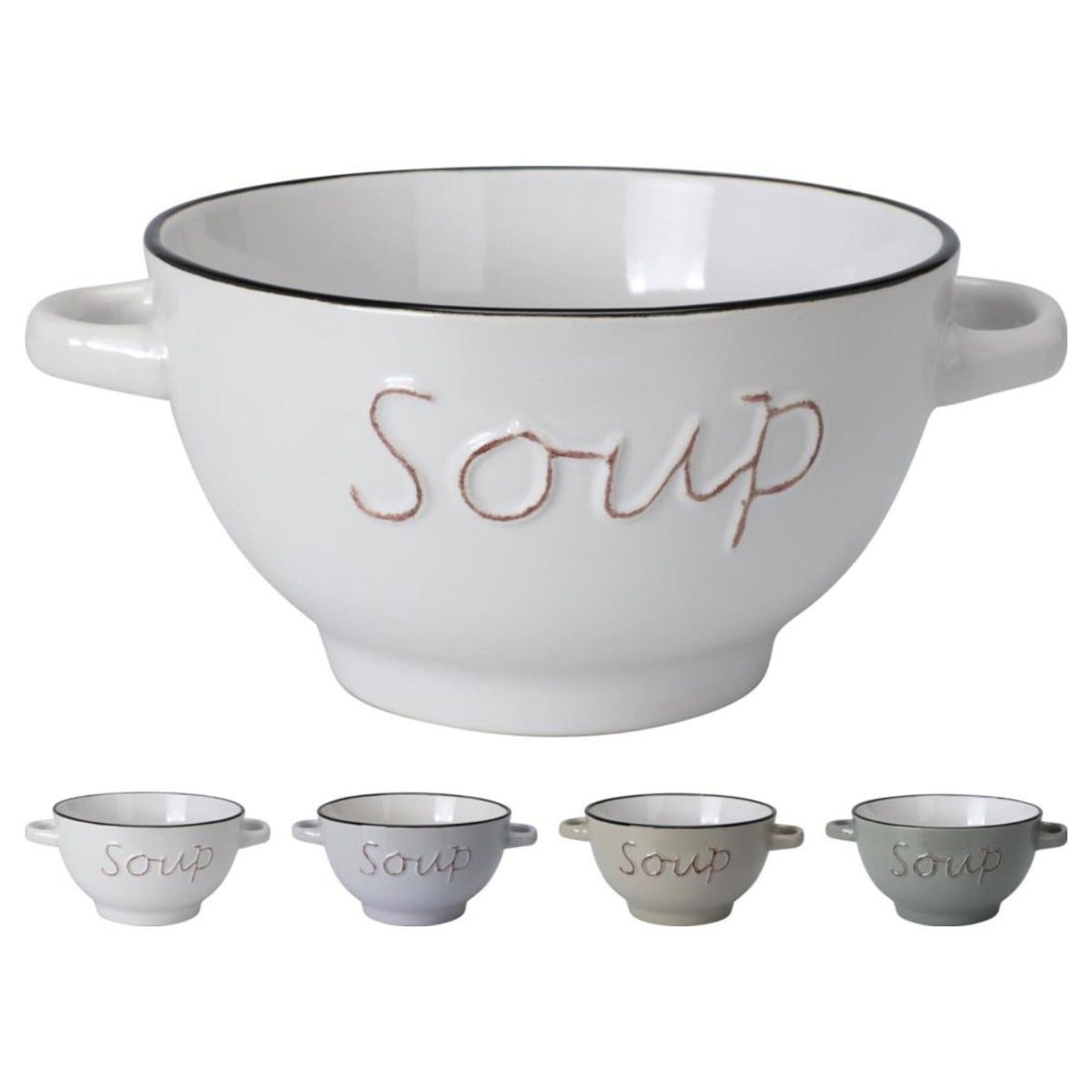 Soup Bowl With Handles
